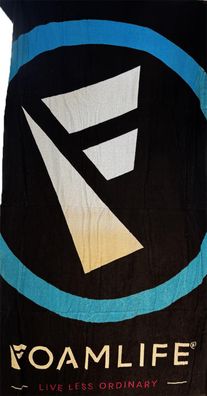 Foamlife Handtuch Tradd Towel black