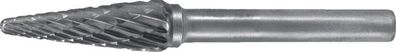 Frässtift SKM D.6mm Kopf-L.13mm Schaft-D.6mm HM Verz. Kreuz Tecwerk