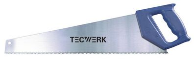 Handsäge Blatt-Länge 450mm 7 Normalzahnung Tecwerk
