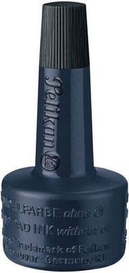 Pelikan Stempelfarbe 4K schwarz ohne Öl 351197 28ml