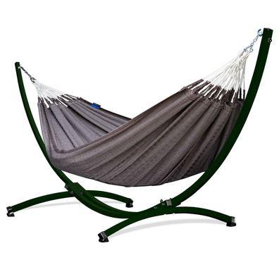 Potenza Kolumbien Hängematte 230x160 mit Gestell für 2 Personen Hängemattengestell