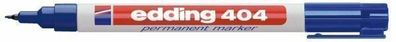 Edding 404 Permanentmarker blau Rundspitze 0,75mm Marker Filzstift