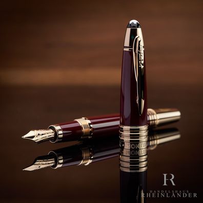 Montblanc Great Characters John F Kennedy Füller Burgundy ID 132124-118051
