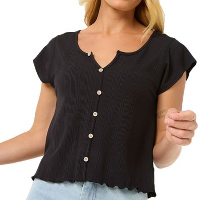 RIP CURL Women Top Amantea Rib black