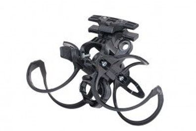 ZÉFAL Trinkflaschenhalter "Tri Bottle Cage Set" Gl schwarz