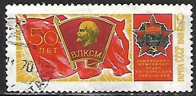 Sowjetunion gestempelt Michel-Nummer 3593