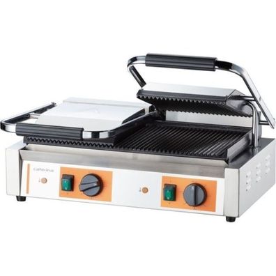 Stalgast Doppel-Kontaktgrill Caterina, 570X360X200 mm (Bxtxh), 3,6 Kw