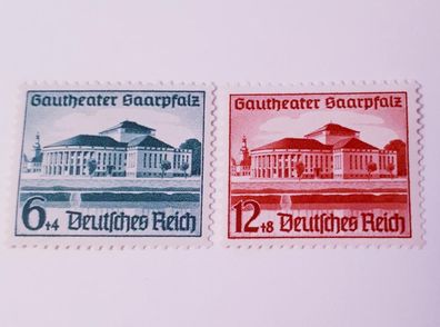 Deutsches Reich 1938 Mi. Nr.673 und 674