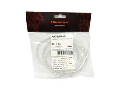 Dresselhaus Kraftstoffschlauch "4706" PVC, glaskla 8,0 x 11,0 mm
