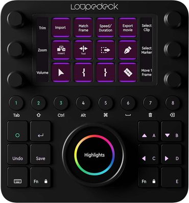 Loupedeck Creative Tool - Die individuelle Konsole für kreative Arbeit in Foto, Video