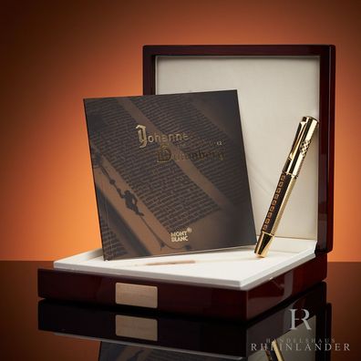 Montblanc Artisan Johannes von Gutenberg Limited Edition 42 Fountain Pen 102123
