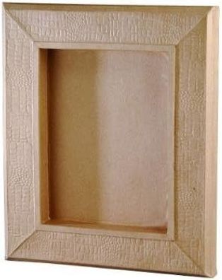 EFCO Rahmen Rechteck mit Reptilienprägung 42,5x35,5x3,5 cm / 21x28x3 cm