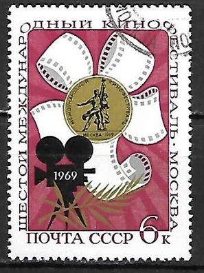 Sowjetunion gestempelt Michel-Nummer 3629