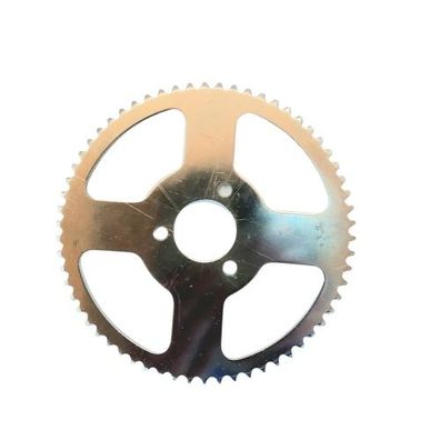 Kettenrad Ritzel Zahnrad Antriebsrad Kette 62 Zähne 25H Kette InnenØ 26,5 mm silber