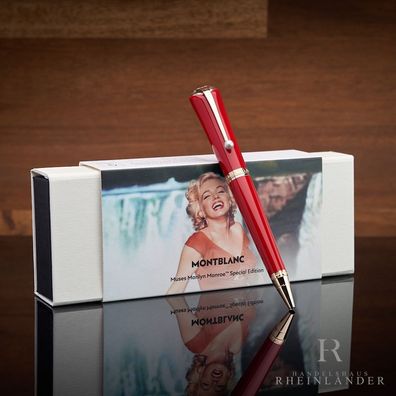 Montblanc Muses Marilyn Monroe Special Edition Kugelschreiber ID 116068 mit OVP