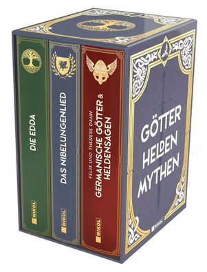 Götter - Helden - Mythen: 3 Bände im Schuber | Felix Dahn (u. a.) | Taschenbuch