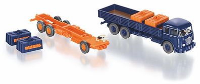 Wiking H0 1/87 099093 LKW Set "Büssing 12.000" - NEU OVP