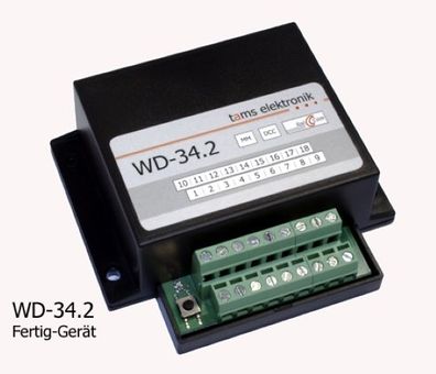 TAMS 43-02357-01 Weichendecoder WD-34.2, Fertig-Gerät