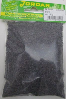 Jordan N/Z [802A] Modell-Schotter grau 200g Btl. - OVP