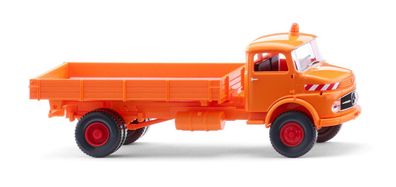 Wiking H0 1/87 089506 MB LAK 710 Pritschenkipper kommunalorange - NEU