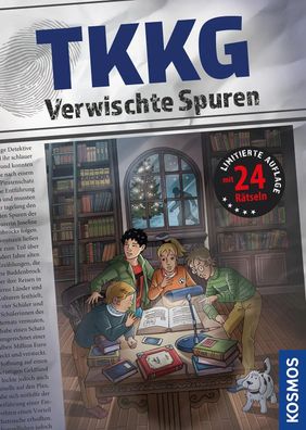 TKKG, Verwischte Spuren | Escape Krimi mit 24 Rätseln. Spannender Adventsband