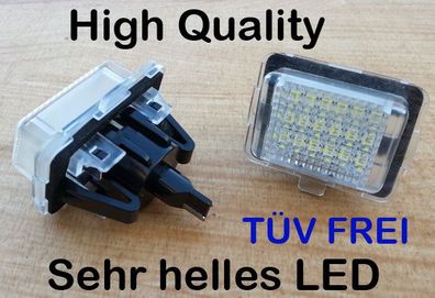 Led Kennzeichenbeleuchtung Mercedes C / E-Klasse W204 W212 W207 C216
