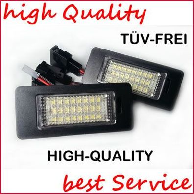 LED Kennzeichenbeleuchtung Audi A4 B8 2007-2010 Q5 2008-2009 A5 S5 TT 2007-2009