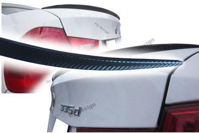 passend für BMW Cabrio 3er, tuning spoiler CARBON look rear spoiler SLIM lip flap