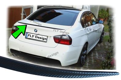 passend für BMW, Cabrio sport spoiler CARBON look rear spoiler SLIM lip