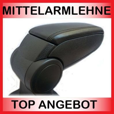 Ford Focus II 04- Centre Armrest Black leatherette
