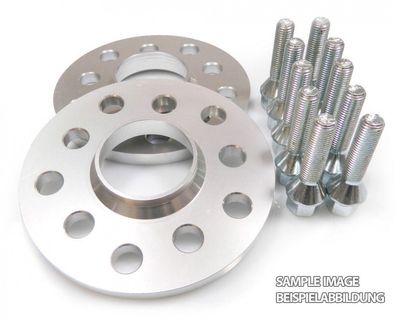 TA Technix Spurplatten Abstandsplatten 20MM - 5X100MM - MIT Radbolzen