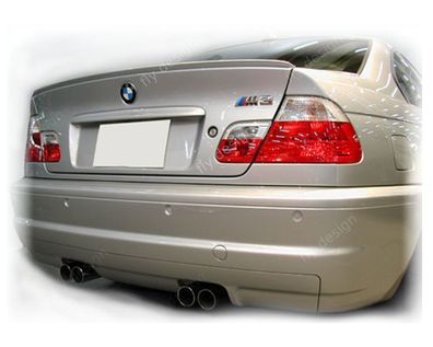 Spoiler passend für BMW E46 3er Cabrio, * fertig Lackiert * Stil HECK FLÜGEL Spoiler