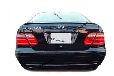 Passend für Mercedes CLK W208 Spoiler Heckspoiler TUNING Heckspoilerlippe Smaragdschw