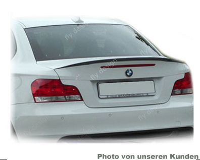 passend für BMW E82, Slim Spoiler P-Still Body Kit lèvre trunk lip becquet aileron