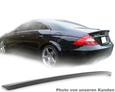 Spoiler passend für Mercedes CLS C257 W257, glossy black, fest aus ABS Material