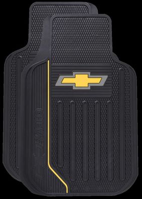 2er Set Fussmatten Chevrolet Bowtie paar " Elite Serie "
