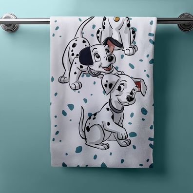 Disney 101 Dalmatiner Lucky Duschtuch Strandtuch Badetuch 70 x 140 cm