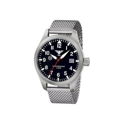 KHS - Armbanduhr - Herren - Chronograph - Airleader Steel - KHS. AIRS. MS
