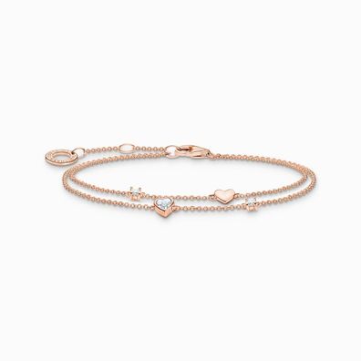 Thomas Sabo - A2057-416-14-L19V - Armband - Damen - 925er Silber rosévergoldet