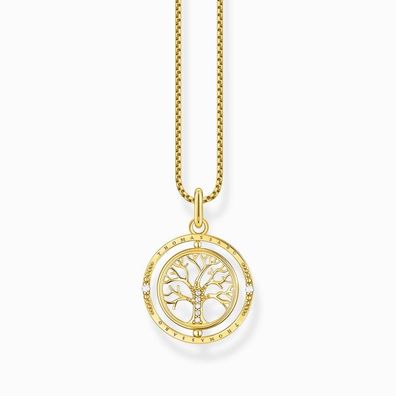 Thomas Sabo - KE2148-414-14-L45V - Collier - Damen - 925er Silber gelbvergoldet