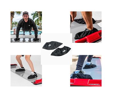 Hockeyshot Slide Board Booties - Größe: M (37.5 - 41)