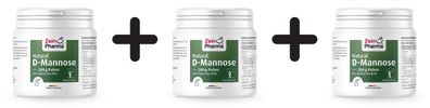 3 x Zein Pharma Natural D-Mannose Powder - 200g