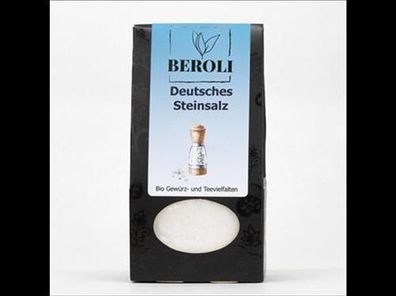 Bio Beroli 6x Gourmetsalz Deutsches Steinsalz Beroli 150g