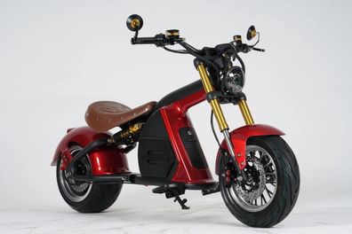 Citycoco Retro E-Motorrad Elektroroller mit 72V 4000W 35AH Akku 80Km/h COC Zertifikat