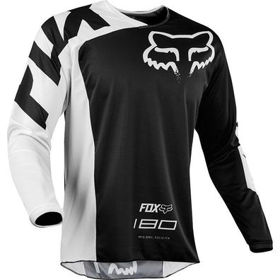 Herren Radsport Sweatshirt Fox Trikot Freizeit Pullover Schwarz