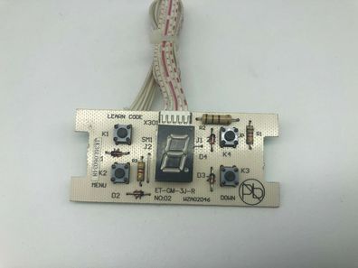 Rademache Rolloport S2 Platine Steuerung Elektronik Bedienung Tasten Display