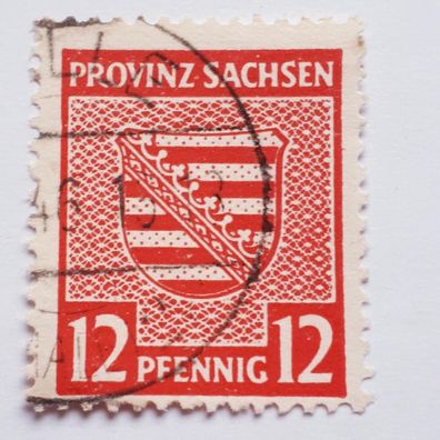 SBZ Ostsachsen Provinz Sachsen 1945 Mi. Nr.79 ya