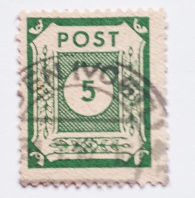 SBZ Ostsachsen Provinz Sachsen 1945 Mi. Nr.57 a