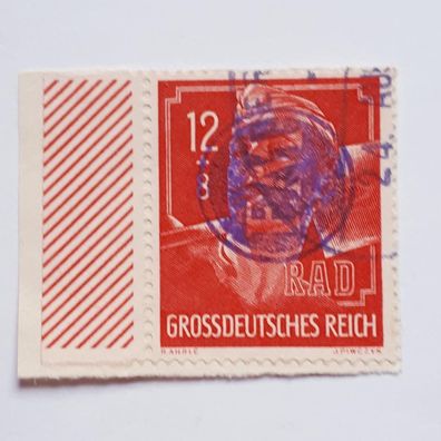 Deutsche Lokalausgabe Fredersdorf auf DR 895 Briefausschnitt