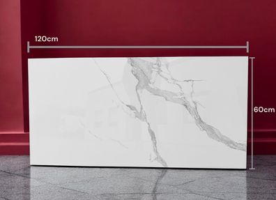 SPC Paneel Küchenrückwand Wandverkleidung Duschrückwand Badezimmer Marmoroptik
